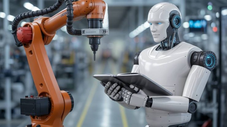 Robotique collaborative : vers une synergie homme-machine dans les chaînes de production