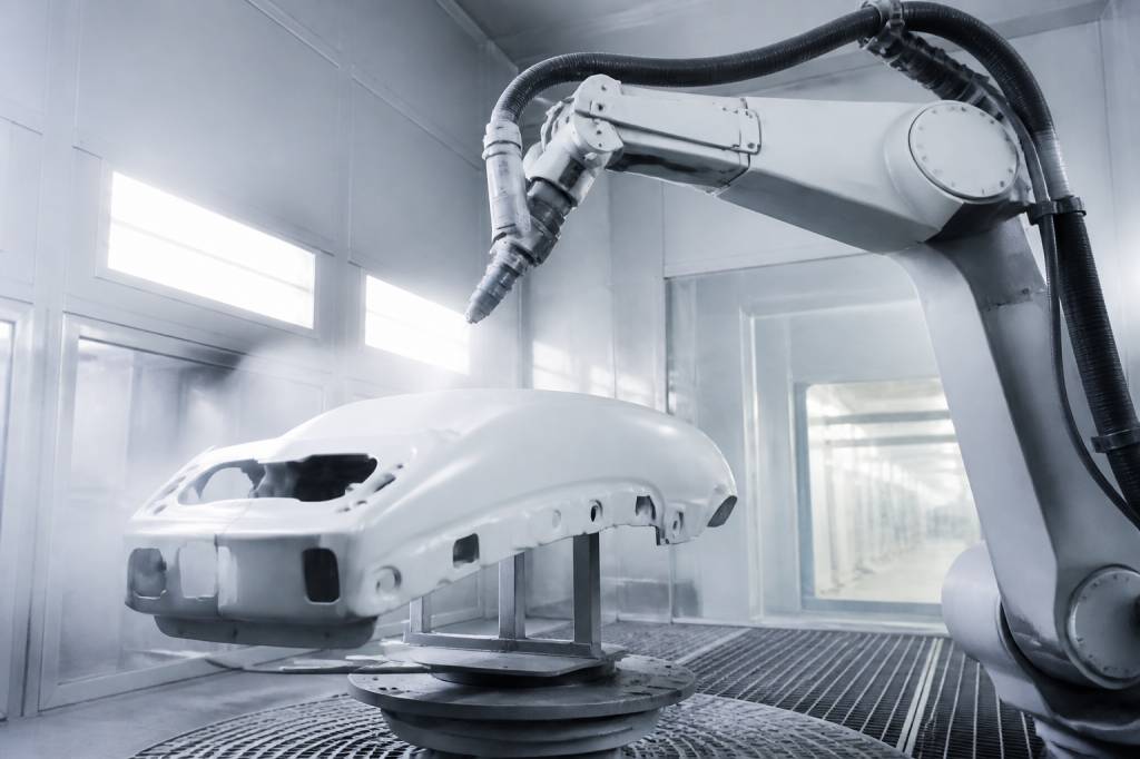 Les robots de peinture industriels : gains de qualité, productivité et sécurité en usine