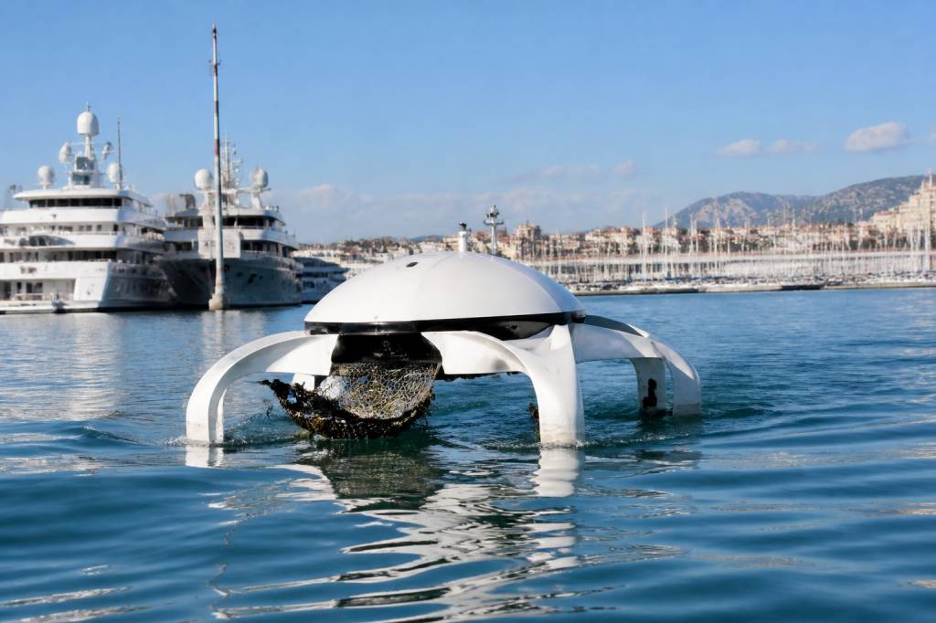 Jellyfishbot : le robot de dépollution maritime qui innove dans le transport et les ports